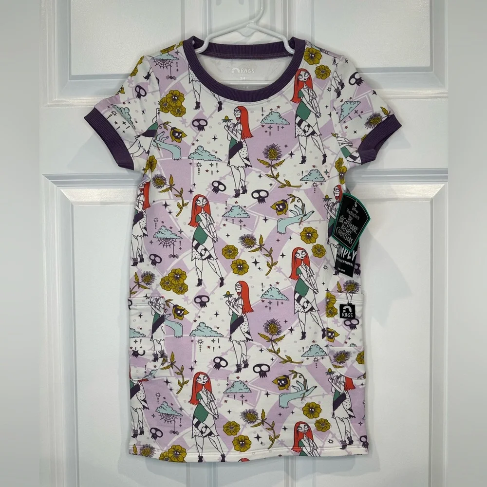 Disney NBC Sally Rags‎ Dress Size 3/4 NWT